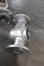 Investitionsguss aus rostfreiem Stahlwassermesser 