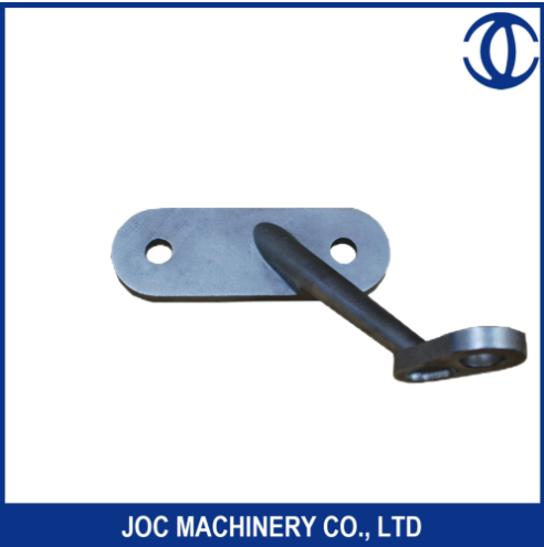 Einzelarm Gusseisenglas Baldachin Vorhang Wandspinnenanschläge