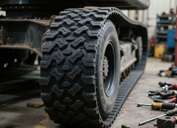 Was ist die Lebenserwartung von Gummitracken?