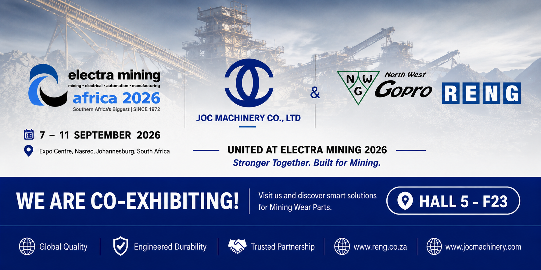 VEREINT AUF DER ELECTRA MINING 2026